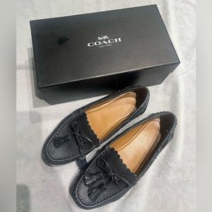 Coach flats midnight navy 7.5M